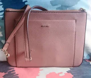 Bolso Parfois Marrón y Dorado