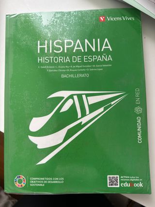 Libro 2 bachillerato historia de españa, vicens 
