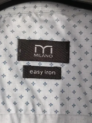 Camisa Milano Hombre Azul Talla L