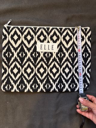 Bolso de mano Elle estampado