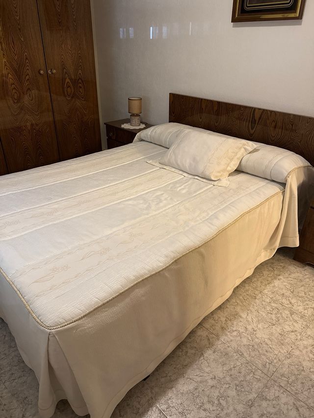 Conjunto muebles de madera dormitorio completo