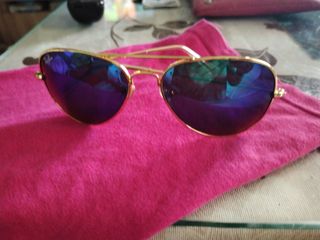 Gafas de sol Ray-Ban Aviator Azul Dorado