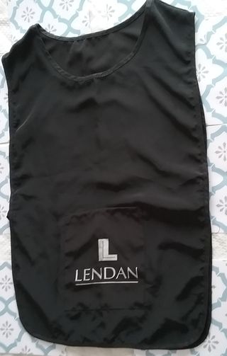 Delantal Peluquería Negro