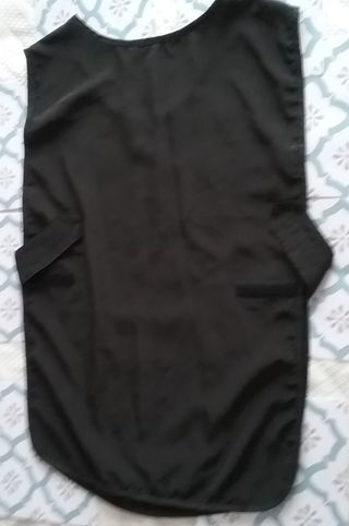 Delantal Peluquería Negro