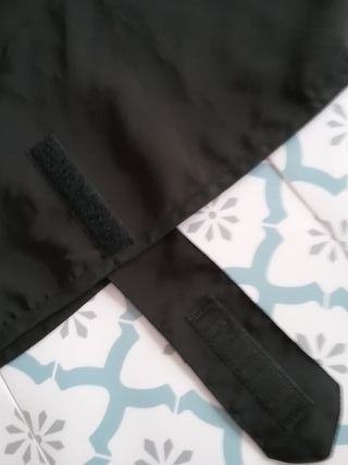 Delantal Peluquería Negro