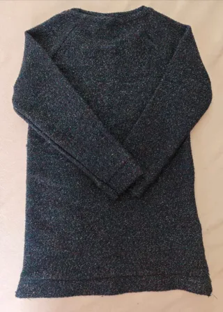 Vestito bimba maniche lunghe 5 anni