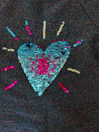 Vestito bimba maniche lunghe 5 anni