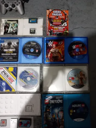 Pacchetto videogiochi e accessori per PS4, Xbox, 3DS