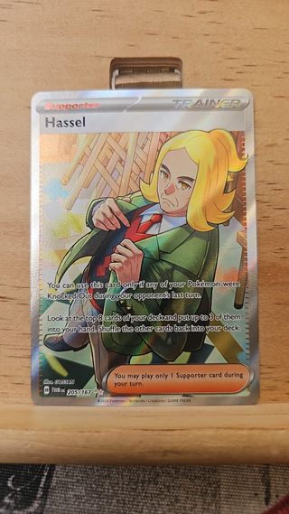 Carta SR Pokémon - Hassel