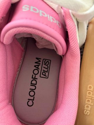 Zapatillas Adidas Breaknet Sleek Blancas y Rosas