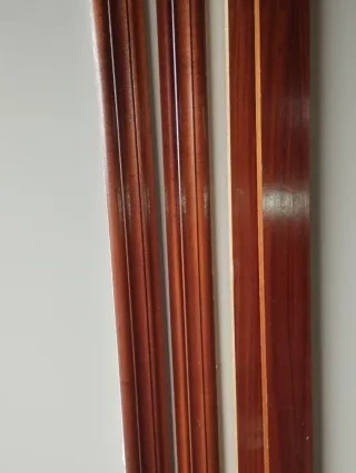 Puerta de entrada de madera