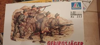 Maqueta Italeri 1:35 Gebirgsjäger