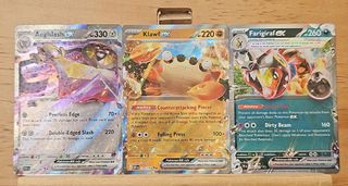 Pack 3 Cartas Pokémon EX