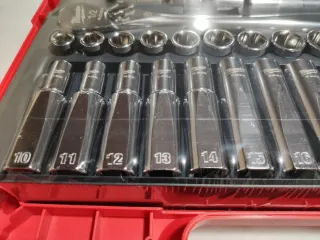 Juego de vasos Milwaukee 28 pzs 1/2"