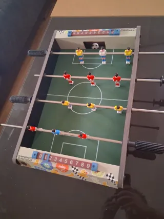 Futbolín de mesa para niños