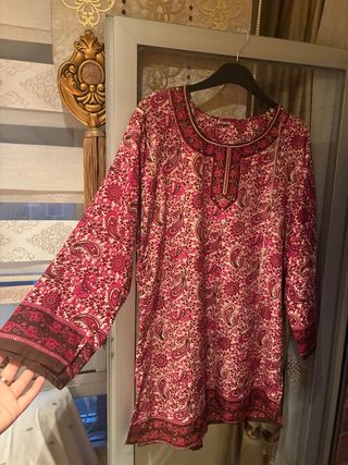 Camisa estampada mujer