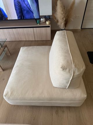 Divano beige 2 posti come nuovo