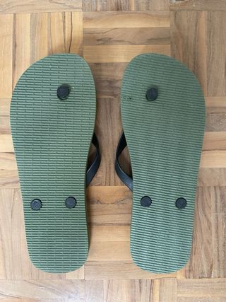 Chanclas Tijuana Hombre Verde Musgo