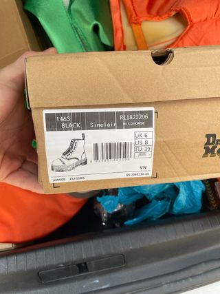 Dr. Martens 1463 Black – Plataforma y Cremallera