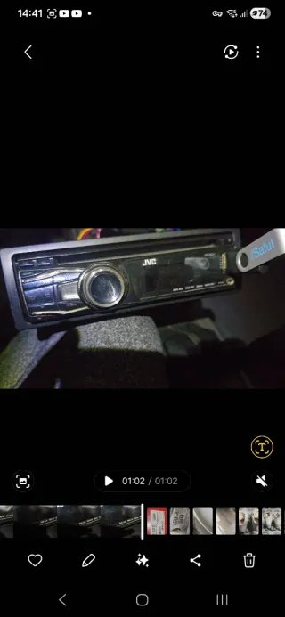 Radio JVC 1 DIN