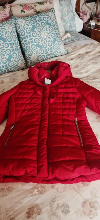 Anorak acolchado rojo Formula Joven Talla M