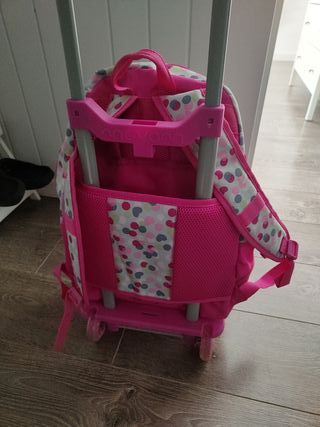 Mochila infantil con carro