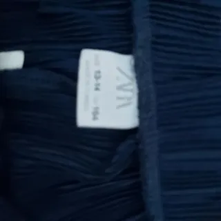 Pantalón ancho azul eléctrico Zara T. 13,14