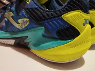 Zapatillas Padel Joma Talla 42.5 Azul/Amarillo