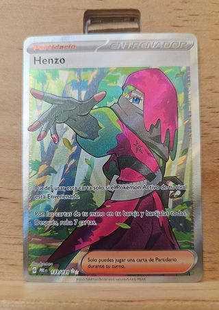 Carta SR Pokémon - Henzo