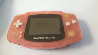 Nintendo Game Boy Advance Rosa