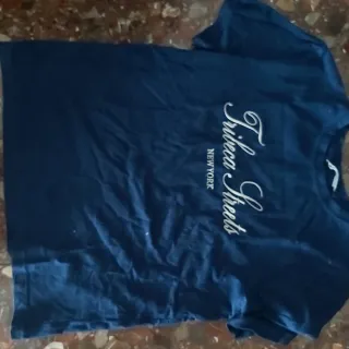 Camiseta azul Zara Tribeca Streets