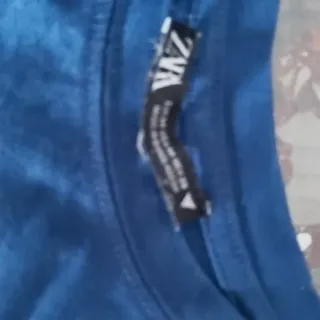 Camiseta azul Zara Tribeca Streets