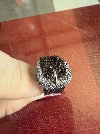 Anillo Plata Ley 925 Diseño Hebilla