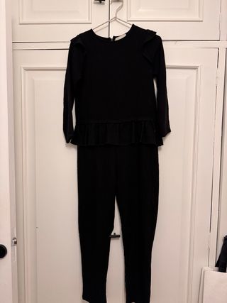 Mono Zara niña negro talla 13-14