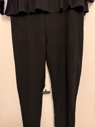 Mono Zara niña negro talla 13-14
