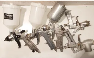 Lote 5 Pistolas de Pintar