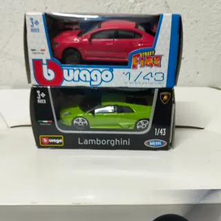 Lotto auto in metallo Burago 1/43 10€