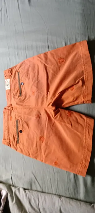 Bermudas Desigual Naranja
