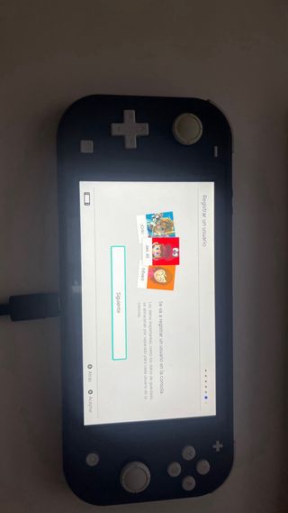 Nintendo Switch Lite grigio + cover
