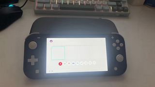 Nintendo Switch Lite grigio + cover