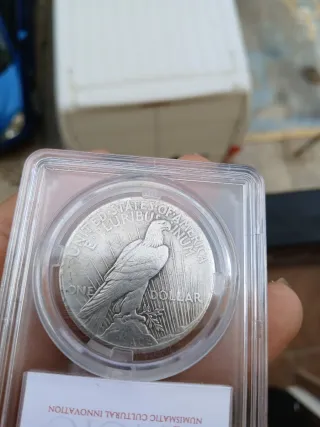 Dólar de la Paz 1922 AU-55