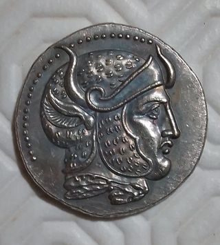 Moneta Antica Grecia - Tetradramma (Riproduzione)