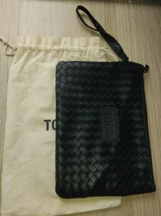 Neceser Tous Negro Tejido