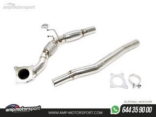 DOWNPIPE CON CATALIZADOR AUDI S3 8P / TTS 8J / VW GOLF 6 R