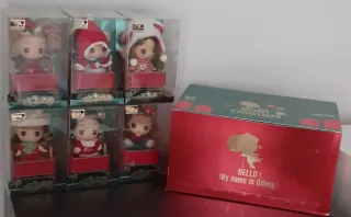 Muñeca Ddung Navidad Elfo Papá Noel trineo Korea