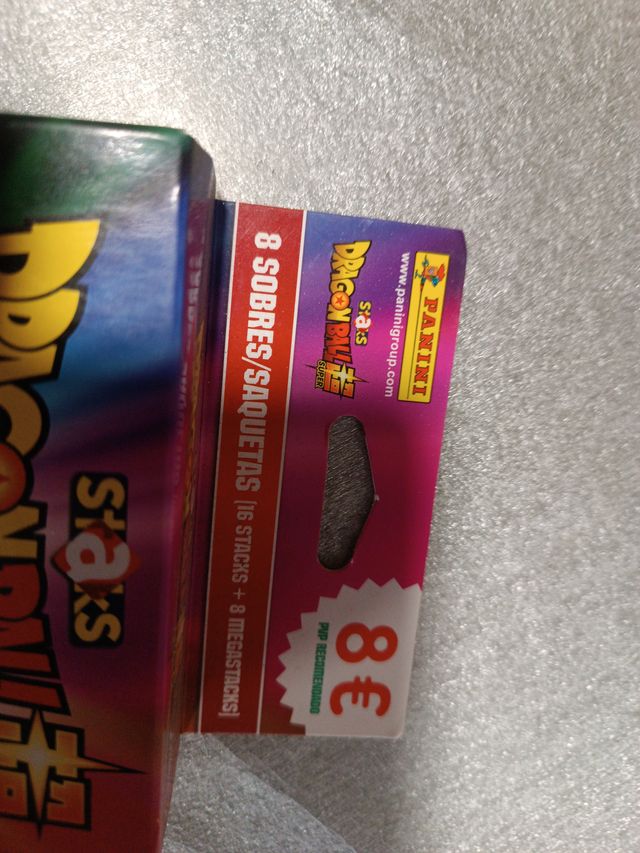 Pack 8 Sobres Dragon Ball Universe Survival
