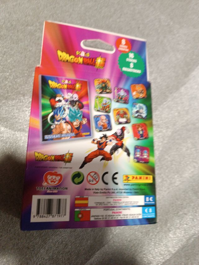 Pack 8 Sobres Dragon Ball Universe Survival