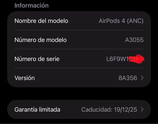 Apple AirPods 4 con ANC