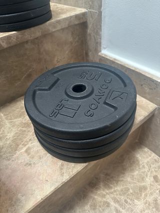 Gimnasio completo en casa Domyos Jaula, banco, etc