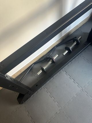 Gimnasio completo en casa Domyos Jaula, banco, etc